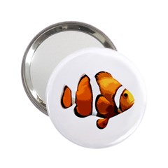 Clown Fish 2 25  Handbag Mirrors by Valentinaart