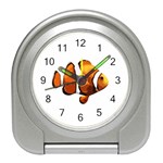 Clown fish Travel Alarm Clocks Front