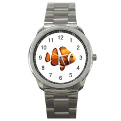 Clown Fish Sport Metal Watch by Valentinaart