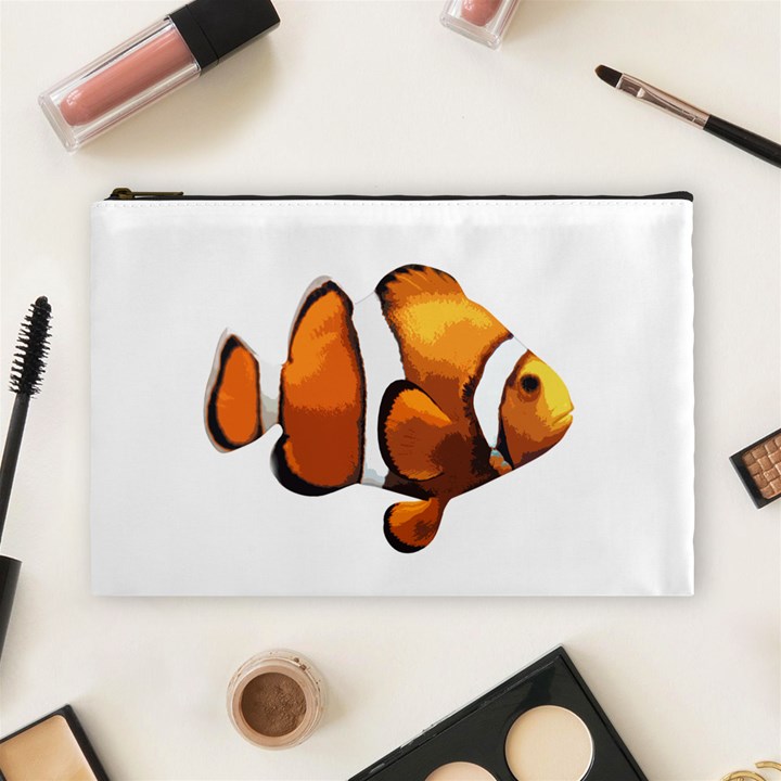 Clown fish Cosmetic Bag (Large) 