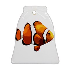 Clown Fish Bell Ornament (two Sides) by Valentinaart