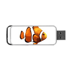 Clown Fish Portable Usb Flash (one Side) by Valentinaart