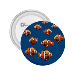 Clown Fish 2 25  Buttons by Valentinaart