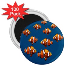 Clown Fish 2 25  Magnets (100 Pack)  by Valentinaart