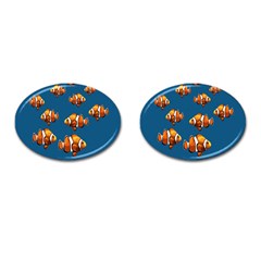 Clown Fish Cufflinks (oval) by Valentinaart