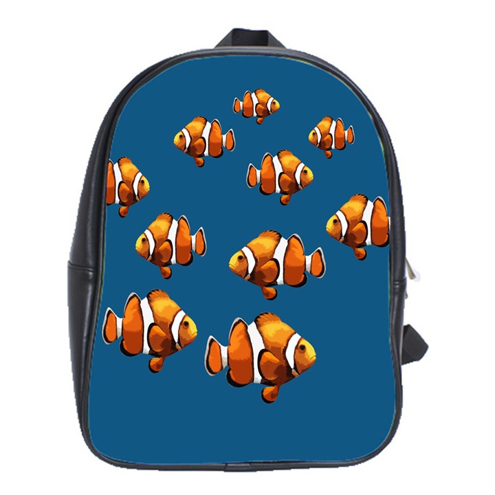 Clown fish School Bags(Large) 