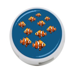 Clown Fish 4-port Usb Hub (one Side) by Valentinaart