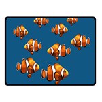 Clown fish Fleece Blanket (Small) 50 x40  Blanket Front