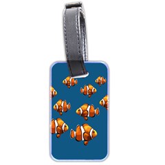 Clown Fish Luggage Tags (two Sides) by Valentinaart