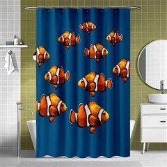 Clown Fish Shower Curtain 48  X 72  (small)  by Valentinaart