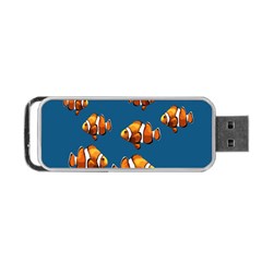 Clown Fish Portable Usb Flash (two Sides) by Valentinaart