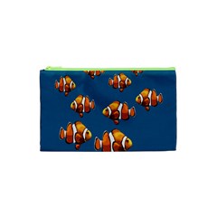 Clown Fish Cosmetic Bag (xs) by Valentinaart