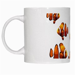 Clown Fish White Mugs by Valentinaart