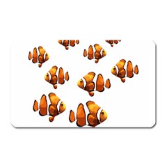 Clown Fish Magnet (rectangular) by Valentinaart