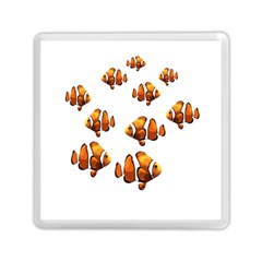 Clown Fish Memory Card Reader (square)  by Valentinaart