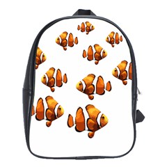 Clown Fish School Bags (xl)  by Valentinaart