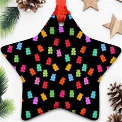 Candy Pattern Star Ornament (two Sides) by Valentinaart