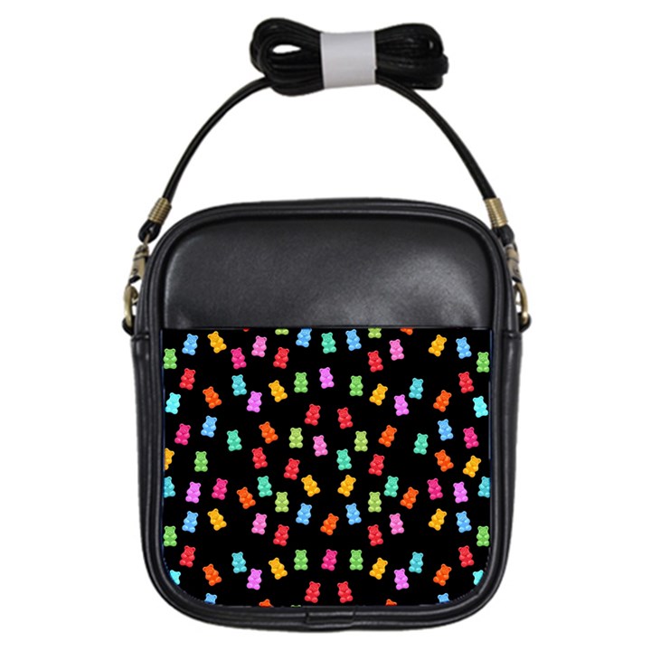 Candy pattern Girls Sling Bags