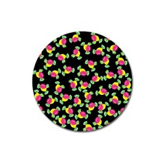 Candy Pattern Magnet 3  (round) by Valentinaart