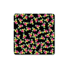 Candy Pattern Square Magnet by Valentinaart