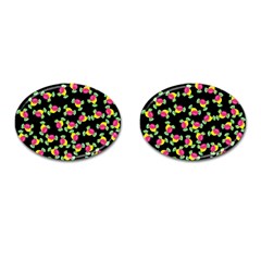 Candy Pattern Cufflinks (oval) by Valentinaart