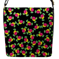 Candy Pattern Flap Messenger Bag (s) by Valentinaart