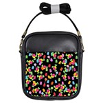 Candy pattern Girls Sling Bags Front