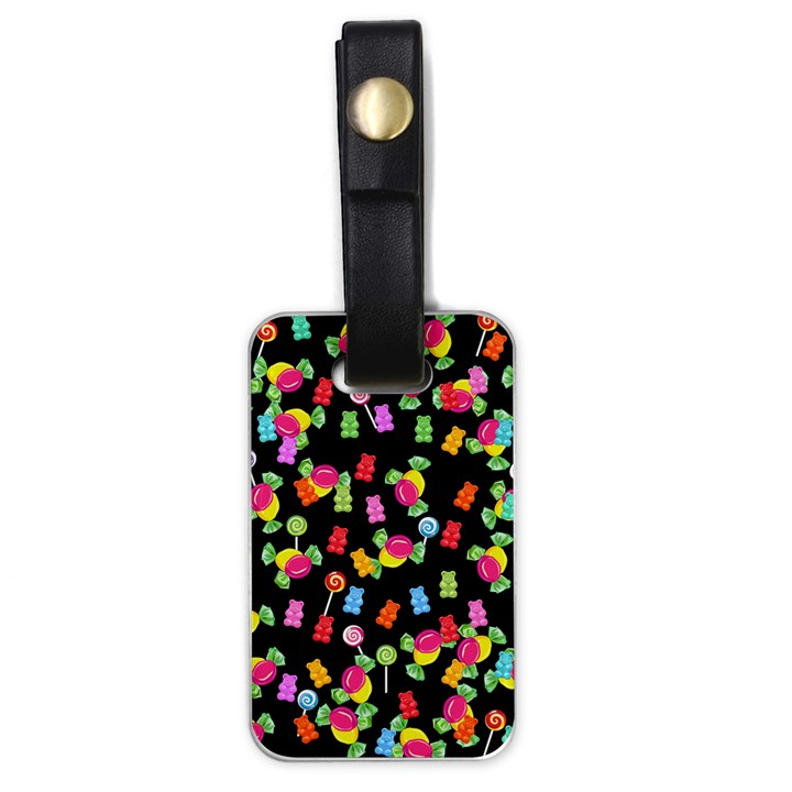 Candy pattern Luggage Tags (One Side) 