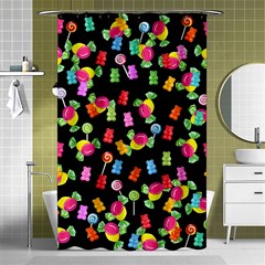 Candy Pattern Shower Curtain 48  X 72  (small)  by Valentinaart