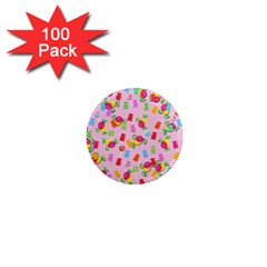 Candy Pattern 1  Mini Magnets (100 Pack)  by Valentinaart