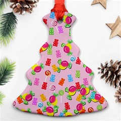 Candy Pattern Ornament (christmas Tree)  by Valentinaart