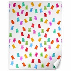 Candy pattern Canvas 12  x 16  