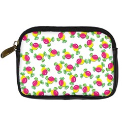 Candy Pattern Digital Camera Cases by Valentinaart