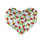 Candy pattern Standard 16  Premium Heart Shape Cushions Back