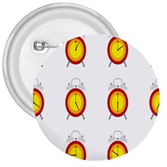 Alarm Clock Time Circle Orange Hour 3  Buttons by Mariart