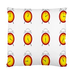 Alarm Clock Time Circle Orange Hour Standard Cushion Case (one Side) by Mariart