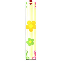 Animals Bear Flower Floral Line Red Green Pink Yellow Sunflower Star Large Book Marks by Mariart