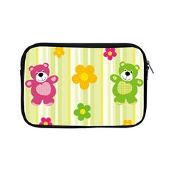 Animals Bear Flower Floral Line Red Green Pink Yellow Sunflower Star Apple Ipad Mini Zipper Cases by Mariart