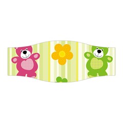 Animals Bear Flower Floral Line Red Green Pink Yellow Sunflower Star Stretchable Headband