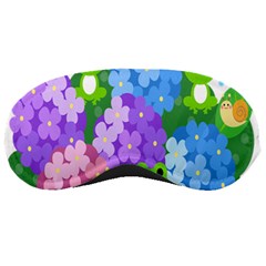 Animals Frog Face Mask Green Flower Floral Star Leaf Music Sleeping Masks by Mariart