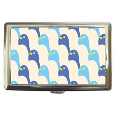 Animals Penguin Ice Blue White Cool Bird Cigarette Money Cases by Mariart