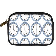 Alarm Clock Hour Circle Digital Camera Cases by Mariart