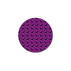 Animals Bad Black Purple Fly Golf Ball Marker (4 Pack) by Mariart