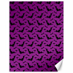 Animals Bad Black Purple Fly Canvas 12  X 16   by Mariart