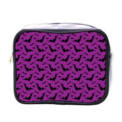 Animals Bad Black Purple Fly Mini Toiletries Bags by Mariart