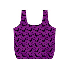 Animals Bad Black Purple Fly Full Print Recycle Bags (s) 