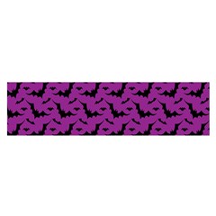 Animals Bad Black Purple Fly Satin Scarf (oblong) by Mariart