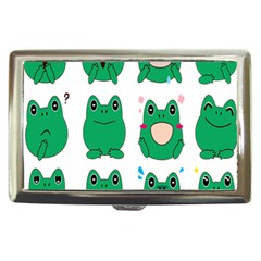 Animals Frog Green Face Mask Smile Cry Cute Cigarette Money Cases