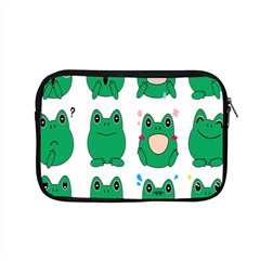 Animals Frog Green Face Mask Smile Cry Cute Apple Macbook Pro 15  Zipper Case by Mariart