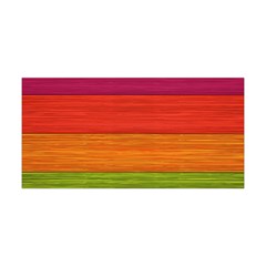 Wooden Plate Color Purple Red Orange Green Blue Yoga Headband